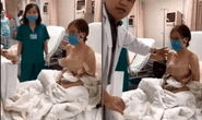 Bác sĩ yêu cầu quay clip khám ngực nữ bệnh nhân nói gì?