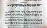 Công an Thanh Hóa chính thức bác tin đồn Phó Bí thư Thanh Hóa có “bồ nhí”