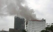 Cháy lớn tại quán karaoke ở  Hà Tĩnh, giải cứu một số người mắc kẹt