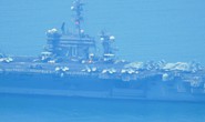 Tàu sân bay USS Carl Vinson đã vào vùng biển cảng Tiên Sa