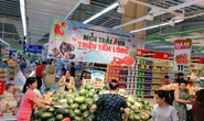 Siêu thị đồng loạt tham gia giải cứu dưa hấu, bí đỏ