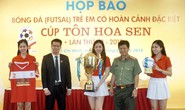 8 đội tham gia giải bóng đá trẻ em có hoàn cảnh đặc biệt