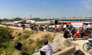 Ngổn ngang hiện trường vụ tai nạn đường sắt 11 người thương vong