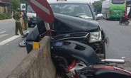 Tai nạn liên hoàn với xe ô tô biển xanh, 2 người nguy kịch
