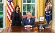 Kim siêu vòng ba diện kiến ông Donald Trump