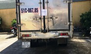 CSGT bắt kẻ trộm xe tải