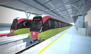 Lộ diện đoàn tàu chạy tuyến đường sắt Nhổn - ga Hà Nội cuối năm 2020