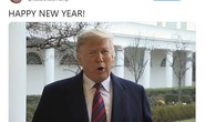Ông Trump “than thở” trong video mừng năm mới