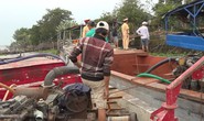 Bắt quả tang nhóm cát tặc hoành hành trên sông Tiền