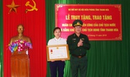 Truy tặng Huân chương Chiến công cho Thiếu tá biên phòng hi sinh khi vây bắt tội phạm