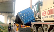 Tĩnh không cầu đi bộ trước Suối Tiên thấp hơn thiết kế, ai liên quan?