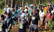 Hàng ngàn người chạy bộ xuyên rừng quốc gia Bidoup Núi Bà