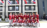 Cờ Việt Nam tung bay trong làng SEA Games 30