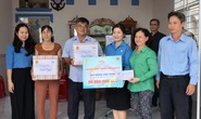 Hỗ trợ gia đình đoàn viên bị thiên tai