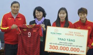 Bóng đá nữ Việt Nam được tài trợ 100 tỉ đồng với giấc mơ World Cup
