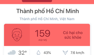 TP HCM: Chất lượng không khí hôm nay rất tệ!