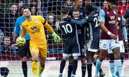 Mở đại tiệc Villa Park, Leicester thắng trận thứ 8 Ngoại hạng Anh