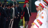 Đến ga Đồng Đăng, em gái ông Kim Jong-un xuống tàu đầu tiên