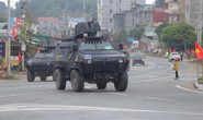 Dàn xe bọc thép tại ga Đồng Đăng trước giờ Chủ tịch Kim Jong-un rời Việt Nam