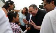 Ông Pompeo tới sát nơi lực lượng Venezuela đồn trú, thăm dân di cư