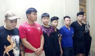 Hàng chục côn đồ đất cảng bịt mặt, che biển số vác giáo, mác lao vào hỗn chiến