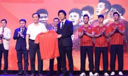 Dàn sao đội tuyển Việt Nam rạng rỡ trong ngày có nhà tài trợ mới