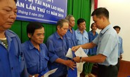Động viên đoàn viên khó khăn, bị tai nạn lao động