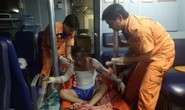 Cháy hầm máy, một ngư dân bị bỏng nặng