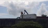 Lật xe trên cao tốc TP HCM - Trung Lương
