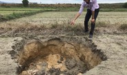 Bất an với mỏ đá vôi gây ra hàng chục hố sụt lún