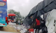 Bình Thuận: Xe khách đối đầu xe tải, hai tài xế chết kẹt trong ca-bin