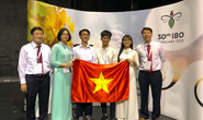 Cả 4 học sinh Việt Nam đều đoạt giải Olympic Sinh học quốc tế 2019