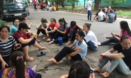 Xí nghiệp thông báo giải thể, hơn 500 công nhân ngừng việc