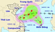 Hướng di chuyển hút nhau của 2 áp thấp nhiệt đới trên Biển Đông