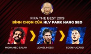 HLV Park Hang-seo không bầu Cristiano Ronaldo ở FIFA The Best 2019