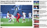 Báo chí châu Á cho rằng U23 Việt Nam thoát thua nhờ VAR