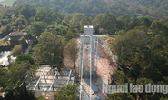 Xây lụi cầu đáy kính giữa KDL Thung lũng Tình yêu nhưng chậm tháo dỡ