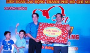 Phút giây xúc động của gia đình công nhân khi tham dự Tết sum vầy