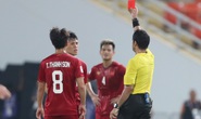 Chiếc thẻ đỏ tai hại khiến Đình Trọng vắng mặt ở vòng loại World Cup
