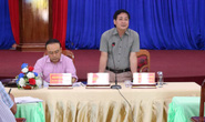 Phê bình chủ tịch huyện không cung cấp tài liệu cho thanh tra tỉnh