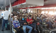 CLIP: Ngại dịch corona, nhiều người đeo khẩu trang, chen chân xuống tàu ra Phú Quốc