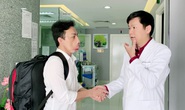 Chàng trai mặt quỷ được xuất viện