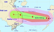 Bão số 9 giật cấp 15, lao nhanh 20-25 km/giờ vào Nam Trung Bộ