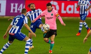 Mất điểm trước Alaves, Barcelona vuột Top 10 La Liga