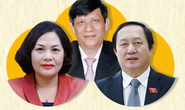[Infographic] Ba nhân sự cho vị trí Thống đốc NHNN, Bộ trưởng Y tế, Bộ trưởng KH-CN