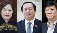 Phê chuẩn bổ nhiệm 2 Bộ trưởng Y tế và KH-CN, Thống đốc NHNN với tỉ lệ phiếu từ 92,09%-97,08%