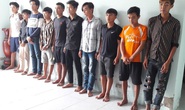 Hàng chục thanh niên nhậu say đánh 2 công an chấn thương