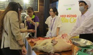Thịt heo rừng hữu cơ lần đầu xuất hiện tại “Organic Town – Gis Market”