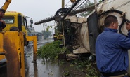Xe bồn chở gas lao vào nhiều nhà dân trên Quốc lộ 20, gây cảnh tượng kinh hoàng
