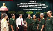 Bí thư Nguyễn Văn Nên gặp mặt cán bộ cao cấp quân đội nghỉ hưu